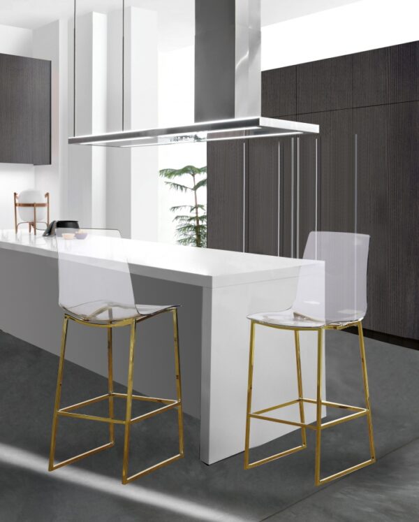 Lumen Gold Counter Stool
