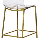 Lumen Gold Counter Stool