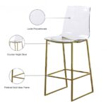 Lumen Gold Counter Stool