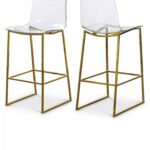 Lumen Gold Counter Stool