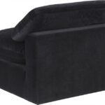 Comfy Velvet Upholstered Armless Modular Chair