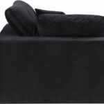 Comfy Velvet Upholstered Corner Modular Chair