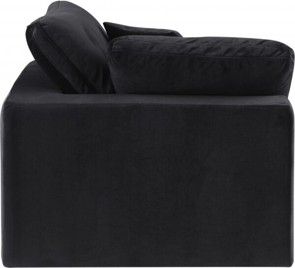 Comfy Velvet Upholstered Corner Modular Chair