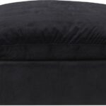 Comfy Velvet Upholstered Modular Ottoman