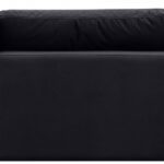 Comfy 119" Velvet Upholstered 3pc. Modular Sofa