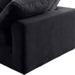 Comfy 119" Velvet Upholstered 3pc. Modular Sofa