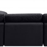 Comfy 119" Velvet Upholstered 4pc. Modular Sectional