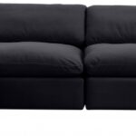 Comfy 158" Velvet Upholstered 5pc. Modular Sectional