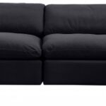 Comfy 158" Velvet Upholstered 5pc. Modular Sectional