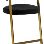 Stephanie Velvet Upholstered Counter Stool