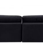 Comfy 158" Velvet Upholstered 8pc. Modular Sectional
