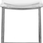 Lumen Chrome Counter Stool