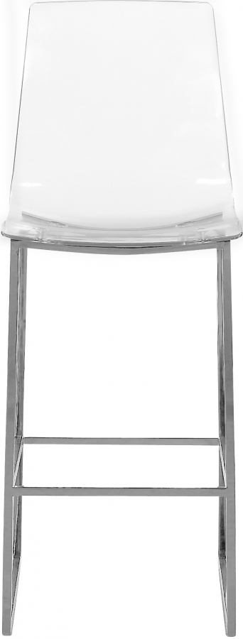 Lumen Chrome Counter Stool