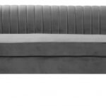 Graham 132" Velvet Upholstered 3pc. Sectional