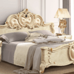 Barocco Bed Q.S. Ivory