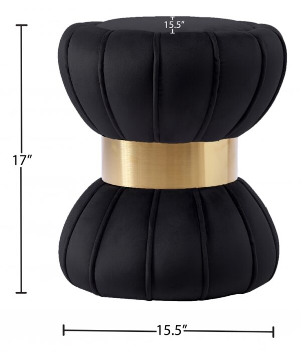 Vino Velvet Upholstered Stool