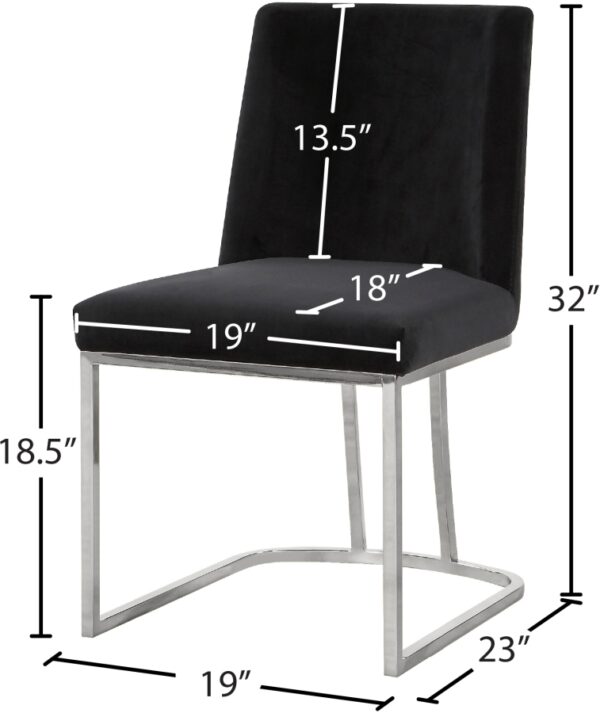 Heidi Velvet Upholstered Dining Chair
