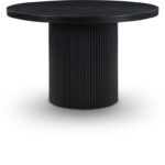 Belinda 48" Beech Wood And Oak Veneer Dining Table