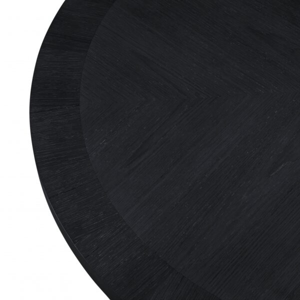 Belinda 48" Beech Wood And Oak Veneer Dining Table