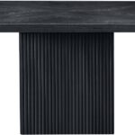 Belinda 54" Beech Wood And Oak Veneer Dining Table