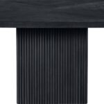 Belinda 54" Beech Wood And Oak Veneer Dining Table