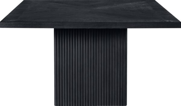 Belinda 54" Beech Wood And Oak Veneer Dining Table