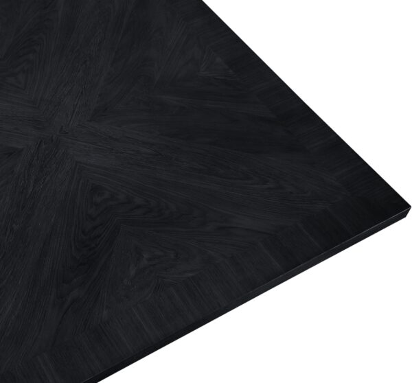 Belinda 54" Beech Wood And Oak Veneer Dining Table