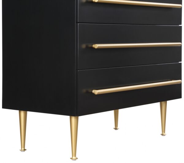 Marisol Wood Veneer And Iron Chest