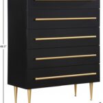 Marisol Wood Veneer And Iron Chest