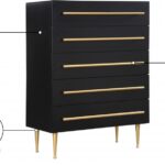Marisol Wood Veneer And Iron Chest