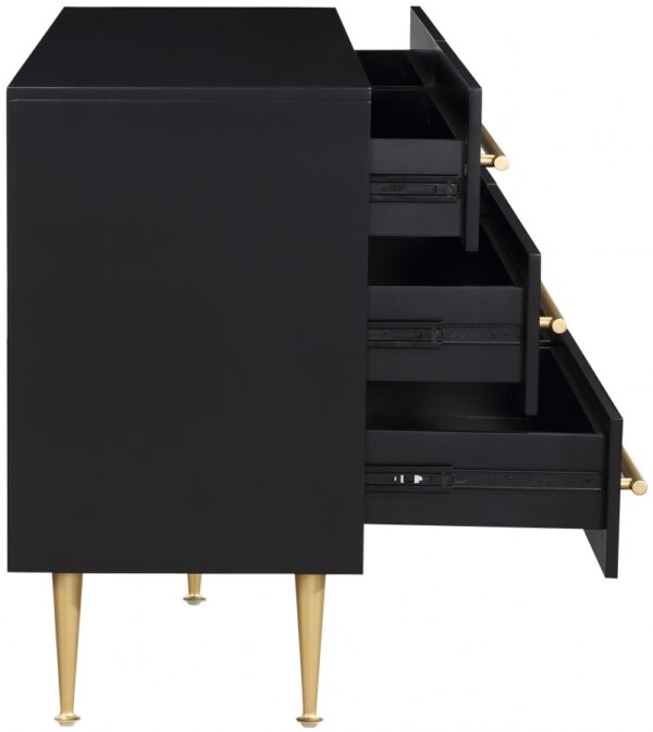 Marisol Wood Veneer And Iron Dresser