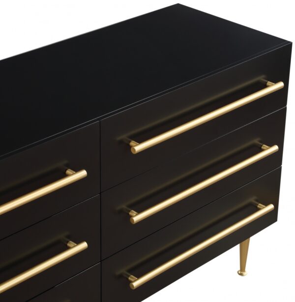 Marisol Wood Veneer And Iron Dresser