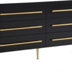Marisol Wood Veneer And Iron Dresser