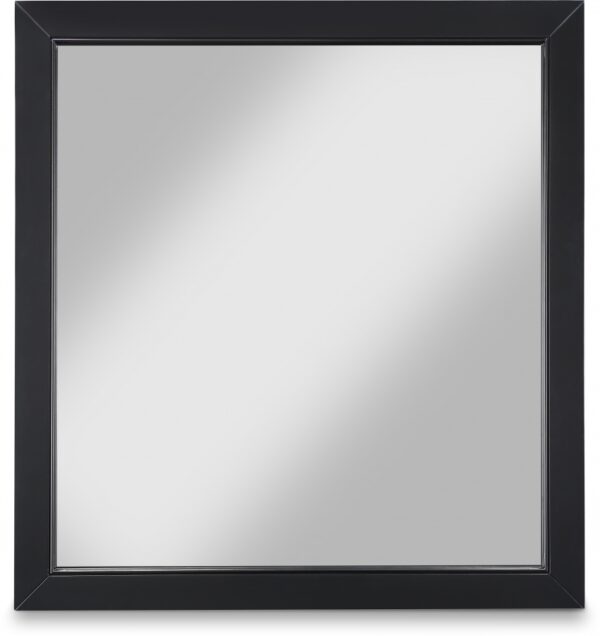 Marisol Wood Veneer And Iron Mirror