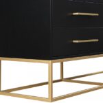 Maxine Wood Veneer And Iron Dresser