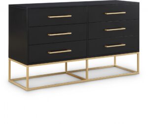 Maxine Wood Veneer And Iron Dresser