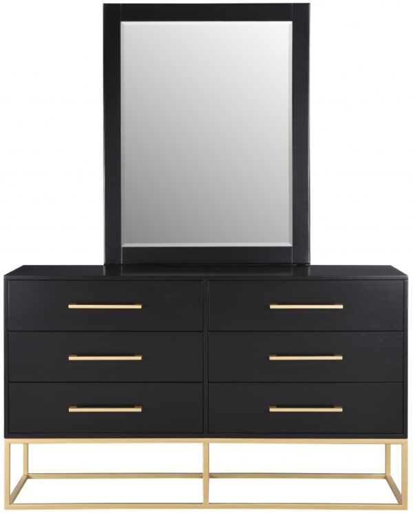 Maxine Wood Veneer And Iron Dresser