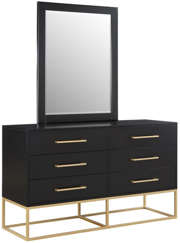 Maxine Wood Veneer And Iron Dresser