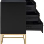 Maxine Wood Veneer And Iron Dresser