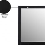 Maxine Wood Veneer And Iron Mirror