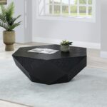 Diamante Oak Veneer Coffee Table