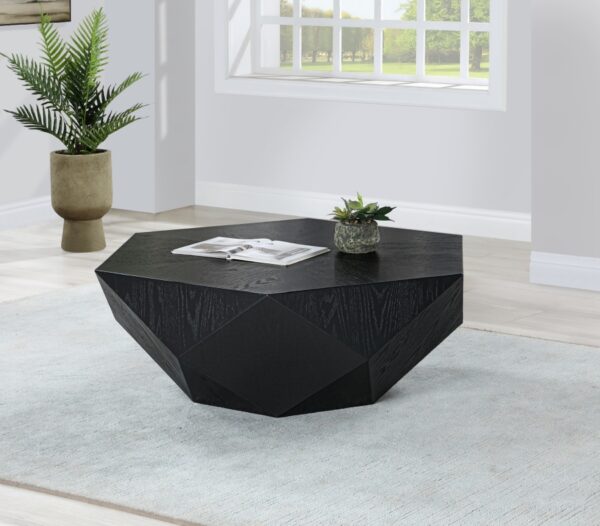 Diamante Oak Veneer Coffee Table