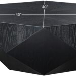 Diamante Oak Veneer Coffee Table