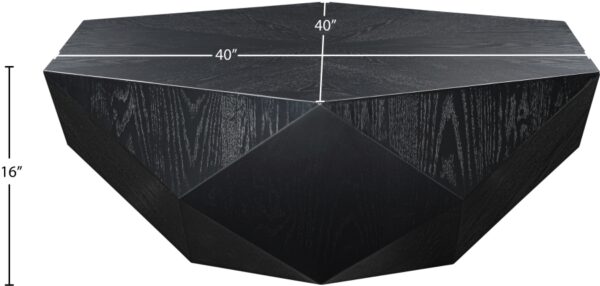 Diamante Oak Veneer Coffee Table