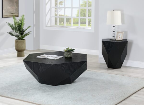 Diamante Oak Veneer Coffee Table
