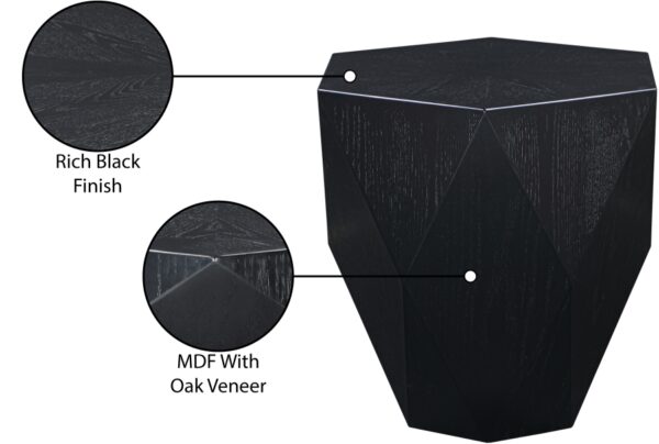 Diamante Oak Veneer End / Side Table