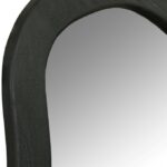 Oblique Acacia Wood Frame Mirror
