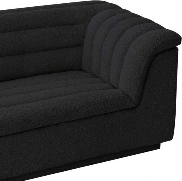 Cascade Boucle Fabric Upholstered Chair