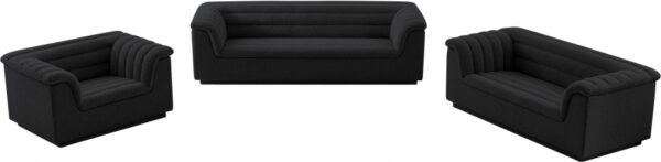 Cascade Boucle Fabric Upholstered Chair