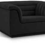 Cascade Boucle Fabric Upholstered Chair